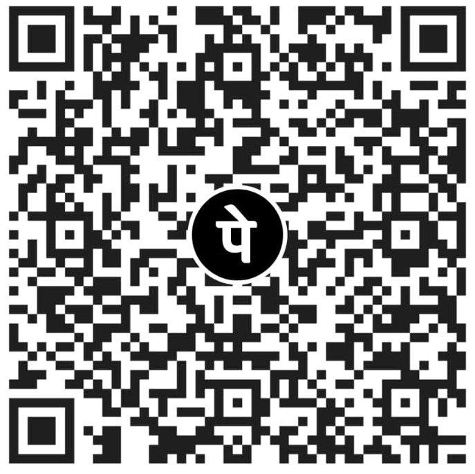 UPI QR code to pay via PhonePe